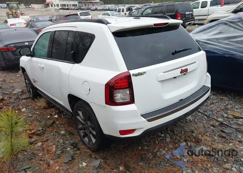 2016 Jeep Compass 75Th Anniversary from USA, damaged, VIN 1C4NJCBB7GD677486